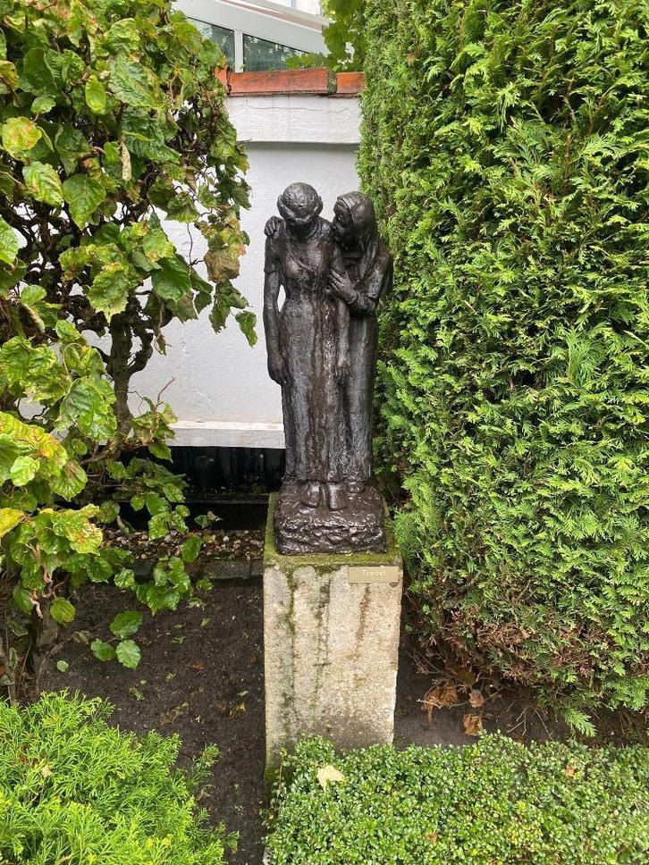 beeld Brons de Troost, Antiek en Kunst, Kunst | Beelden en Houtsnijwerken, Ophalen of Verzenden