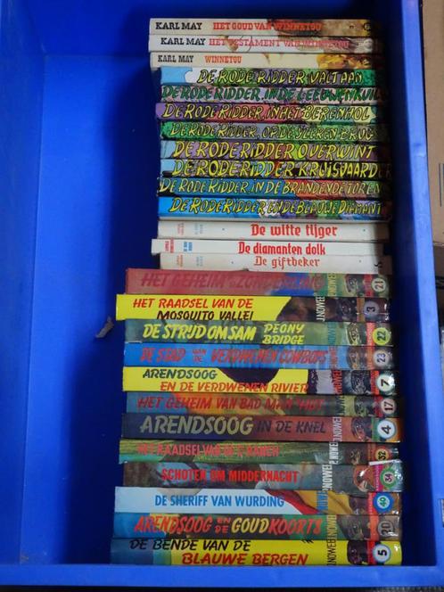 leesboeken Rode Ridder, Karl May, Arendsoog, Boeken, Avontuur en Actie, Zo goed als nieuw, Ophalen of Verzenden