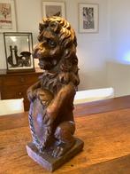 Poteau de rampe de grand escalier en bois ,très ancien, Enlèvement