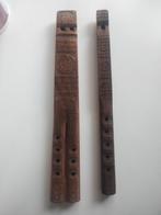 Vintage Dvojnica fluiten., Musique & Instruments, Instruments à vent | Flûtes à bec, Autres types, Utilisé, Enlèvement ou Envoi