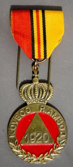 Medaille K.OVBOO – R. AMSOB 1920, Verzamelen, Ophalen of Verzenden