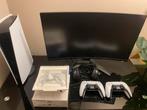 Ps5 digital edition + MSI monitor, Games en Spelcomputers, Spelcomputers | Sony PlayStation 5, Ophalen, Gebruikt, Playstation 5 Digital