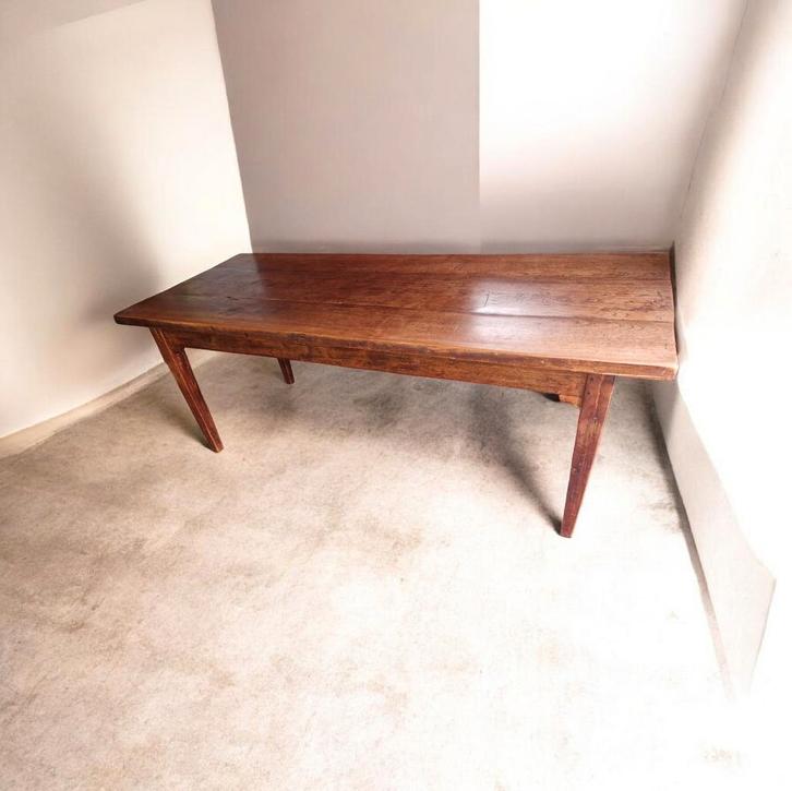 Massieve Franse boerentafel eettafel, Antiek en Kunst, Antiek | Meubels | Tafels, Ophalen