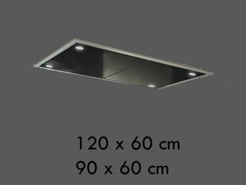 Plafond dampkap afzuigkap 120x60 of 90x60 cm - afz 1000 m³/h beschikbaar voor biedingen