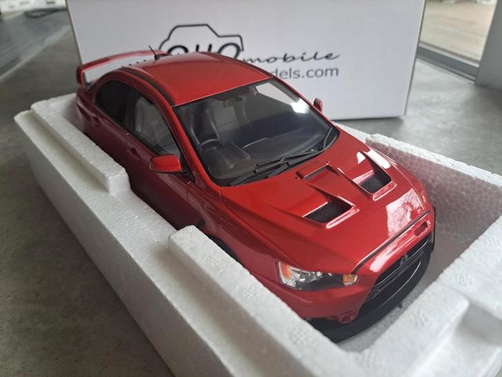 Mitsubishi Lancer Evo X FQ 400 OT1084 OTTO 1/18 Nieuw, Hobby en Vrije tijd, Modelauto's | 1:18, Nieuw, Auto, OttOMobile, Ophalen of Verzenden