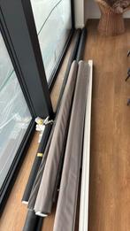 3 manuele en 2 elektrische luxaflex gordijnen, Huis en Inrichting, Stoffering | Gordijnen en Lamellen, Ophalen, Zo goed als nieuw