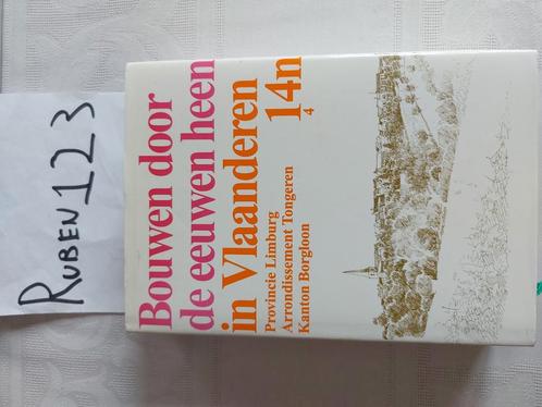 Bouwen door de eeuwen heen in Vlaanderen Limburg, Boeken, Geschiedenis | Stad en Regio, Zo goed als nieuw, Ophalen of Verzenden