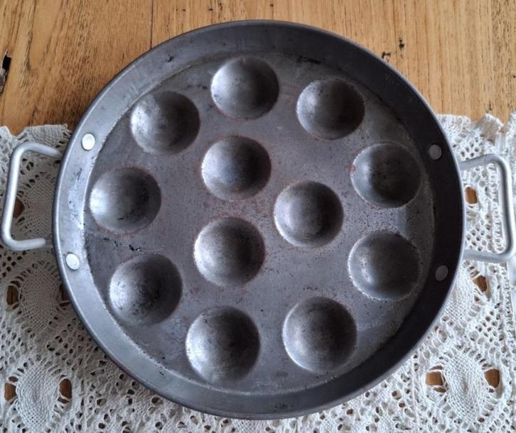 Frans verweerd brocante slakken pannetje, leuk met eitjes, Antiek en Kunst, Curiosa en Brocante, Ophalen of Verzenden