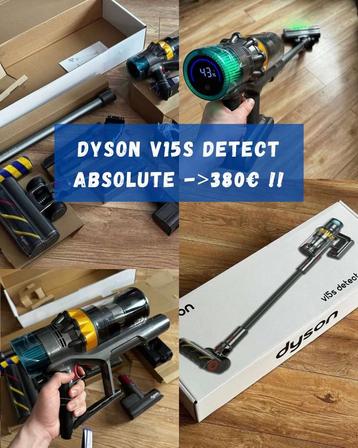 Dyson V15s detect absolute beschikbaar voor biedingen