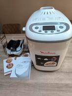 Broodbakmachine Moulinex + accessoires, Elektronische apparatuur, Broodbakmachines, Ophalen of Verzenden, Zo goed als nieuw