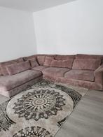 Canapé d'angle + meuble TV, Enlèvement, Utilisé, Tissus