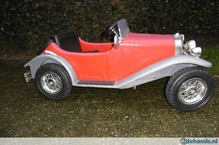 Mercedes SSK 1928 mini car Elektrisch jaren 70, Antiek en Kunst, Antiek | Speelgoed, Ophalen