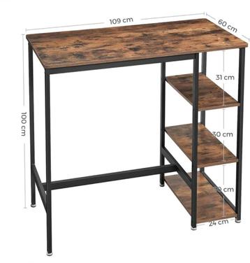 Barttafel  met twee krukken  beschikbaar voor biedingen