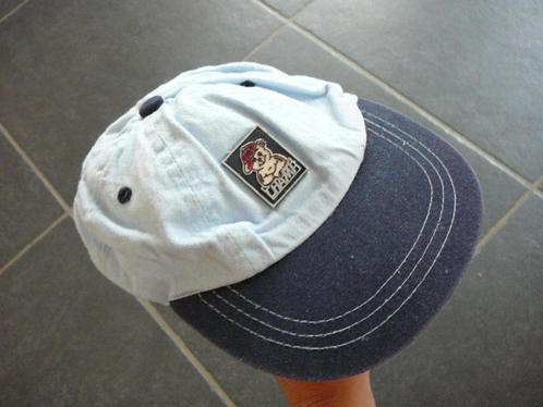 blauw petje met een beertje, Kinderen en Baby's, Babykleding | Petten en Hoeden, Gebruikt, Jongetje, Pet, Ophalen of Verzenden