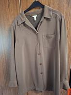 tuniekbloes m 46 MAYERLINE, Kleding | Dames, Blouses en Tunieken, Mayerline, Bruin, Maat 46/48 (XL) of groter, Ophalen of Verzenden