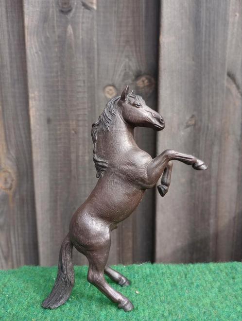 Schleich Steigerende Mustang hengst 13624, Verzamelen, Dierenverzamelingen, Zo goed als nieuw, Beeldje of Figuurtje, Paard, Verzenden