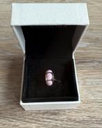 Pandora roze stepping stone murano, uitstekende staat, Ophalen, Pandora, Zo goed als nieuw, 1 bedel