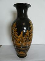 Keramiek Vaas 51cm "Berkenvaas" handgeschilderd, Antiquités & Art, Antiquités | Vases, Enlèvement ou Envoi