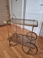 Hollywood regency midcentury vintage serveerkar drankkar, Ophalen
