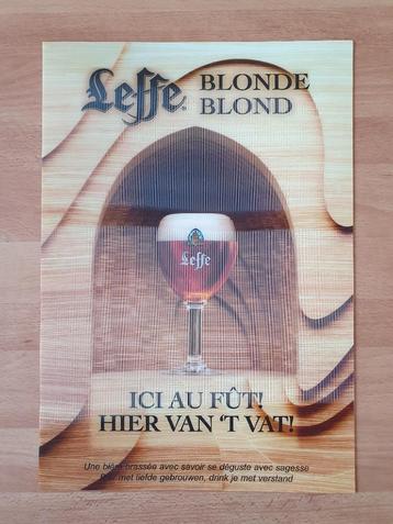 Reclame voor LEFFE beschikbaar voor biedingen