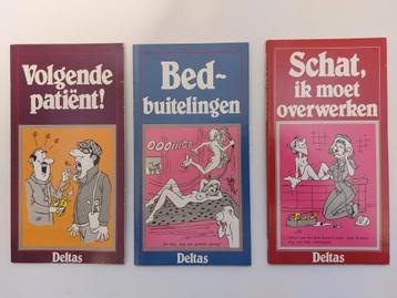 Set van 3 moppenboekjes beschikbaar voor biedingen