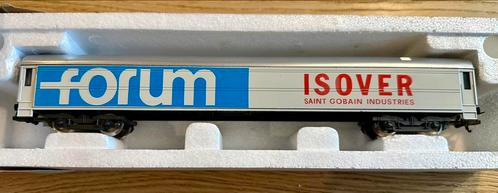 Lima Isover - Wagon van Saint-Gobain. In originele doos, Hobby en Vrije tijd, Modeltreinen | H0, Zo goed als nieuw, Wagon, Gelijkstroom