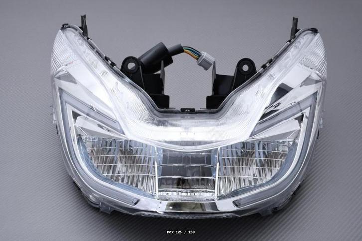 Koplamp / Voorlicht LED AVDB HONDA PCX 125 / 150 2015 - 2018, Motoren, Accessoires | Overige, Nieuw, Ophalen of Verzenden