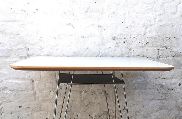 Tafelblad Formica/trespa 60 X 70,5 X 2 cm, Huis en Inrichting, Tafels | Statafels, Zo goed als nieuw, Ophalen