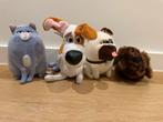 Secret life of pets set knuffels, Kinderen en Baby's, Speelgoed | Knuffels en Pluche, Ophalen, Zo goed als nieuw