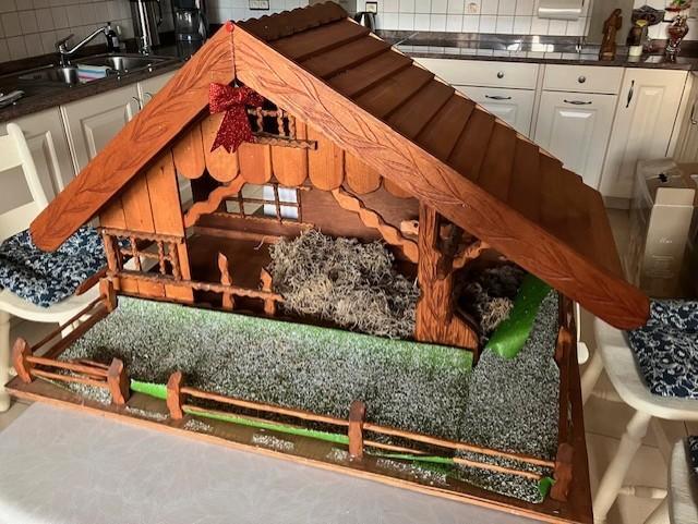 Kerststal met beelden, Huis en Inrichting, Overige Huis en Inrichting, Zo goed als nieuw, Ophalen