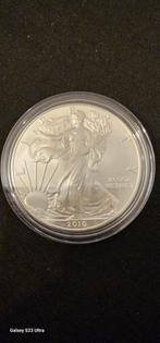 5 maal 1OZ zilveren munt in capsule 2010, Ophalen of Verzenden