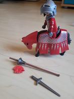 Playmobil - Ridder op paard met toebehoren, Ophalen, Zo goed als nieuw, Complete set