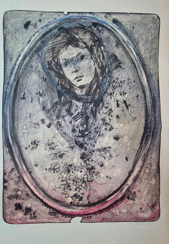 Wim Van Remortel - Pamina, Antiek en Kunst, Kunst | Schilderijen | Abstract, Ophalen