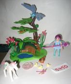 Playmobil fee met eenhoorn en dieren, Kinderen en Baby's, Complete set, Ophalen of Verzenden, Zo goed als nieuw