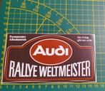 Sticker Audi Rallye Weltmeister, Ophalen of Verzenden