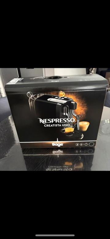 Nespresso Creatista Plus Capsule originale classique, Neuf, Machine à espresso, Réservoir d'eau amovible, Dosettes et capsules de café