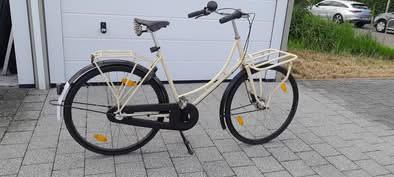 Opgeknapte postfiets, Fietsen en Brommers, Fietsen | Dames | Damesfietsen, Gebruikt, Versnellingen, Ophalen