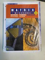 matrix wiskunde 3 basisboek 4&5 uur wiskunde plusboek NIEUW, Nieuw, ASO, Ophalen of Verzenden, Pelckmans