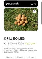 Krill Boilies, Ophalen, Nieuw, Overige typen