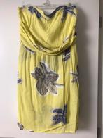 Robe bustier Garcia jaune à motifs, taille L, Comme neuf, Jaune, Garcia