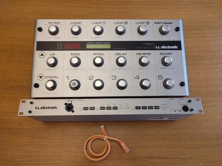 tc electronic g system, Musique & Instruments, Effets, Comme neuf, Chorus, Delay ou Écho, Reverb, Volume, Wah Wah, Equalizer ou Égaliseur