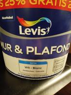 Levi's verf, Doe-het-zelf en Bouw, Verf, Beits en Lak, Ophalen, Wit, Nieuw, Verf