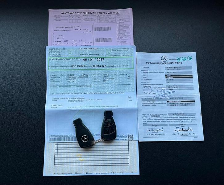 MERCEDES C200 ROADWORTHY HOMOLOGUÉE À VENDRE EN PAPIER ROSE, Autos, Mercedes-Benz, Particulier, Classe C, Diesel, 5 portes, Boîte manuelle