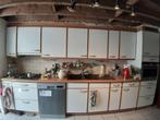 Wit uitgeruste keuken, Huis en Inrichting, Ophalen, Gebruikt, Wit, Enkelwandige keuken