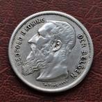 2 Frank  1909.  Leopold ll, Zilver, Ophalen of Verzenden, Losse munt, Zilver