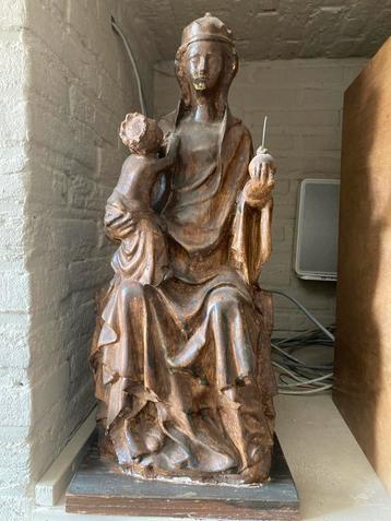 Maria beeld met kindje Jezus beschikbaar voor biedingen