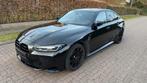 BMW M3 G80 3.0 AS Competition, Auto's, Achterwielaandrijving, Zwart, Leder, Berline