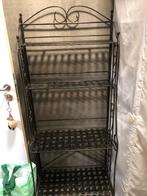 2 etageres en fer forgé, Maison & Meubles, Enlèvement ou Envoi, Comme neuf