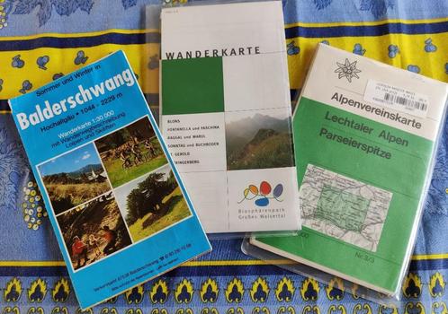 Wandelkaarten, Sport en Fitness, Bergsport en Wandelen, Gebruikt, Navigatie of Gps, Ophalen
