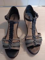 Sandalen maat 38 merk TAMARIS zo goed als nieuw., Kleding | Dames, Schoenen, Blauw, Sandalen of Muiltjes, Zo goed als nieuw, Ophalen